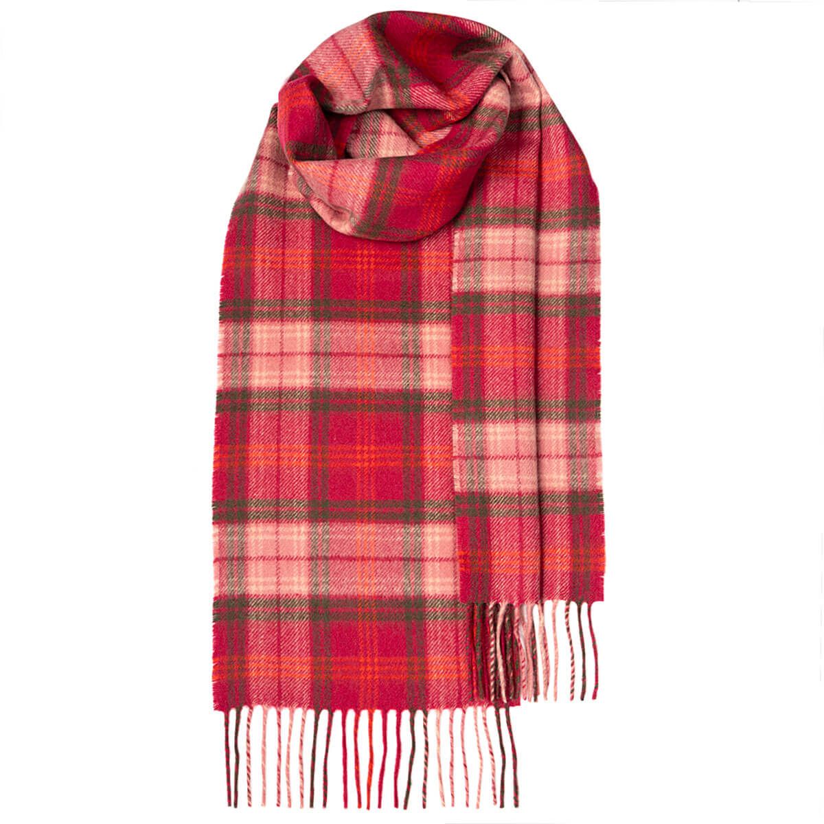 Lochcarron Hunting Rose Clan Scarf - Click Image to Close